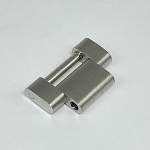 Top Quality CNC Milled 316L S/S 15.5MM Oyster Half Link for Rolex Explorer II Submariner Bracelet Brushed