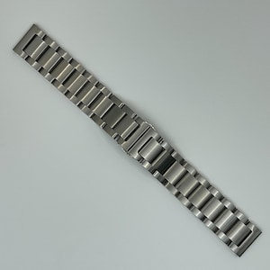 20mm Stainless Steel Watch Band Bracelet Compatible with Cartier Tank Solo