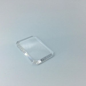 Quality Swiss White Sapphire Crystal for Chanel Premiere Watch 21 X 15