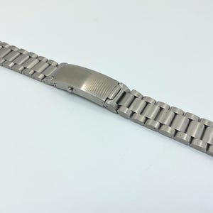 18mm 316L Solid Stainless Steel Band Bracelet Compatible With Omega Seamaster Professional