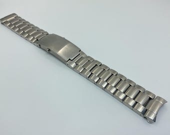 20mm 316L Stainless Steel Watch Band: Omega Planet Ocean 42mm, James Bond 007