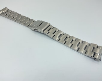 22mm 316L Solid Band Bracelet Compatible With Seiko Diver 7002 7S26 SKX007