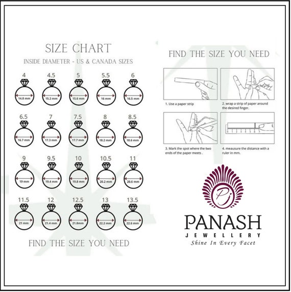 Black Halo Size Chart