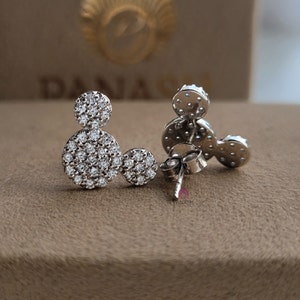 Mickey Mouse Style Earrings