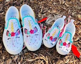 baby girl unicorn vans