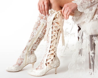 wedding winter boots