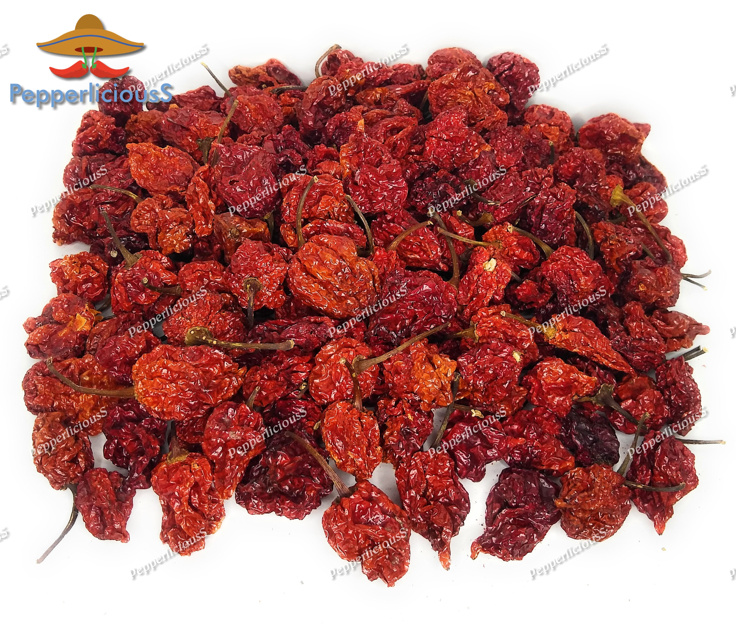 REAPER X 20 Count Whole DRIED Pepper Pods 33 Hotter Than Standard Carolina Reapers Etsy