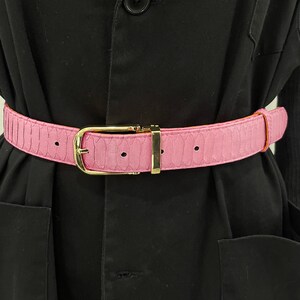 Snakeskin Belt,  Python Leather Belt, Custom Leather Belt,  Man’s Women’s Python Leather Belt