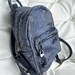 Python Leather Backpack, Snakeskin Backpack, Gray Leather Rucksack ...