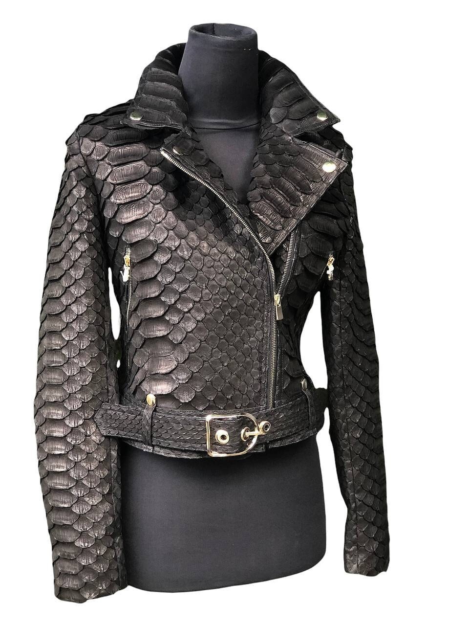 ジャケット・アウター Roen spray coating snake skin jacket il_fullxfull.3729069551_hpwu.jpg