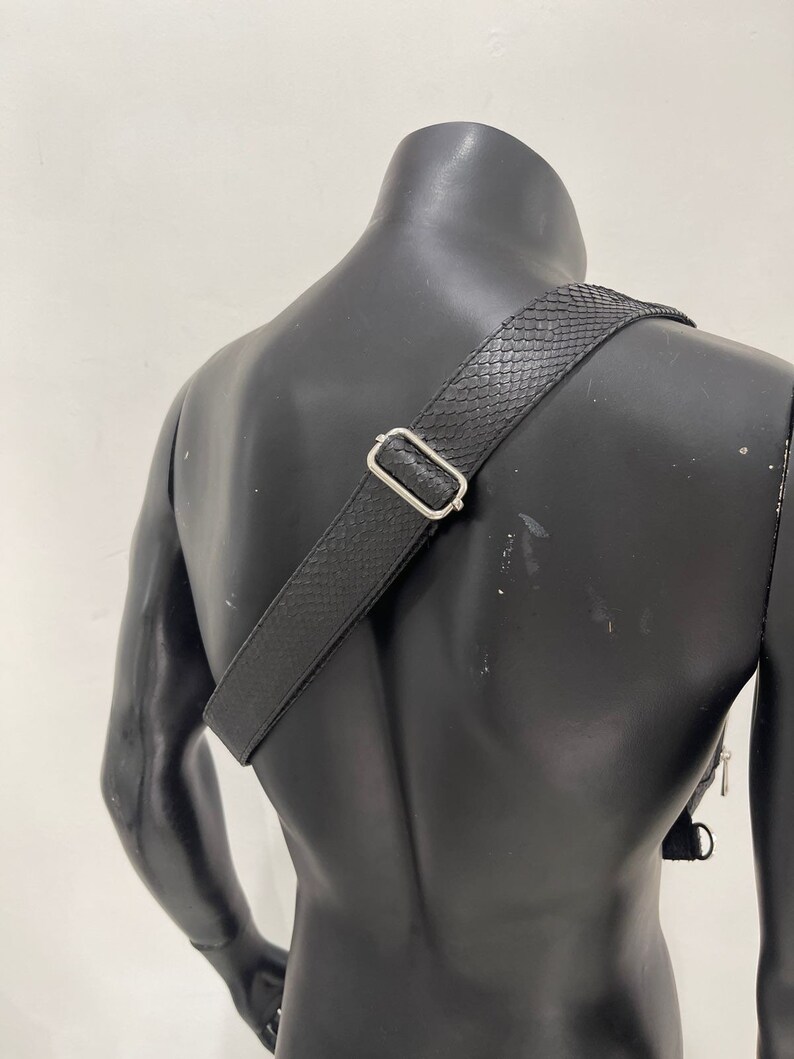 Snakeskin Backpack Unisex Python Leather Backpack Leather - Etsy