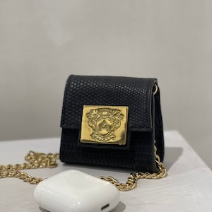 Leather Custom AirPods Case, Leather Bag For AirPods, Leather AirPods Case, Gift for AirPods Owner, Birthday Gift for Her, Girlfriend Gift
