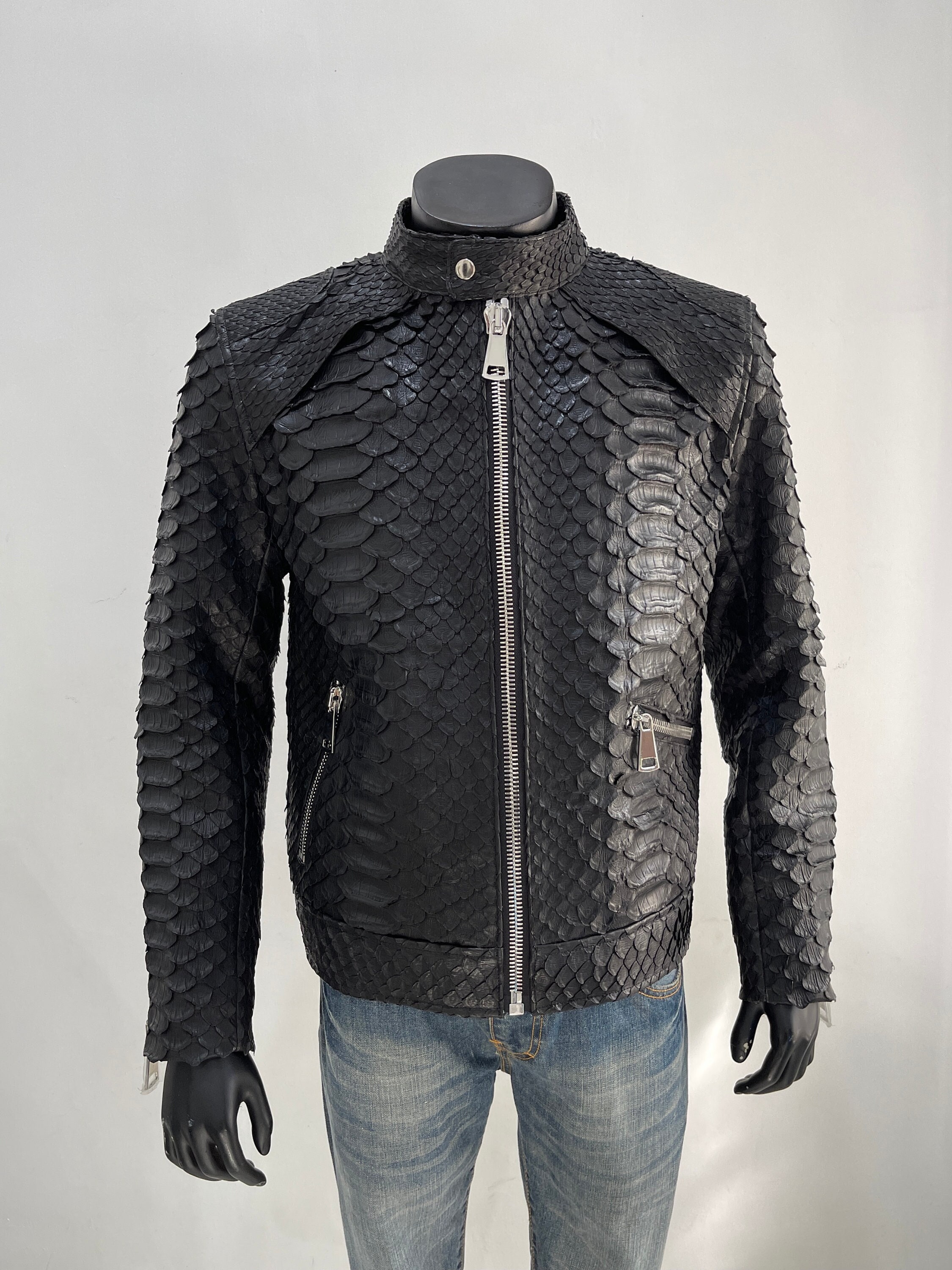 Genuine snakeskin jacket discount