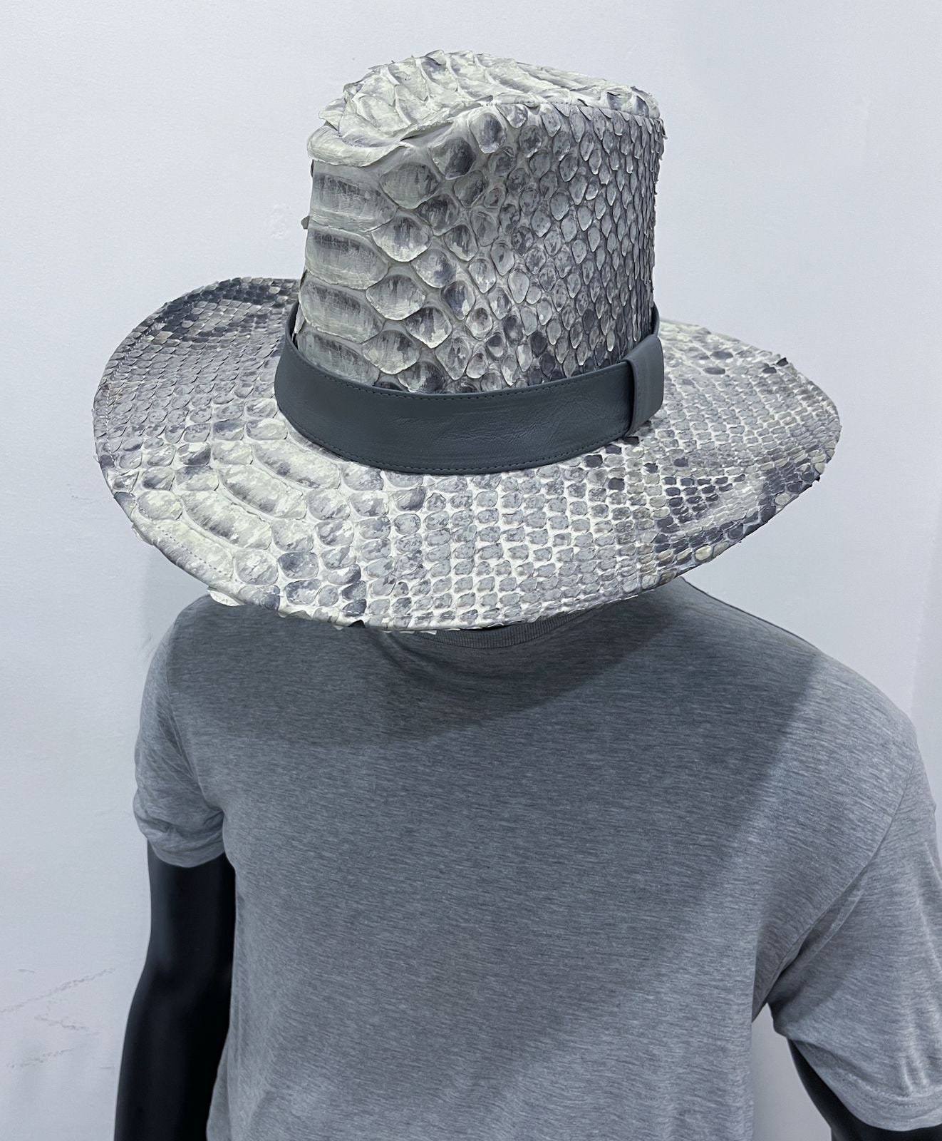 Spirit animal hats snakeskin material snakeskin-bucket-hat-hat-  main image 3