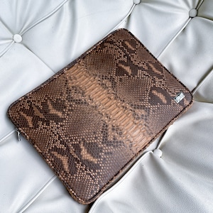 Snakeskin Briefcase Etsy