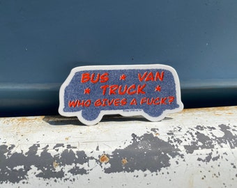 VW Bus Van Truck vinyl sticker