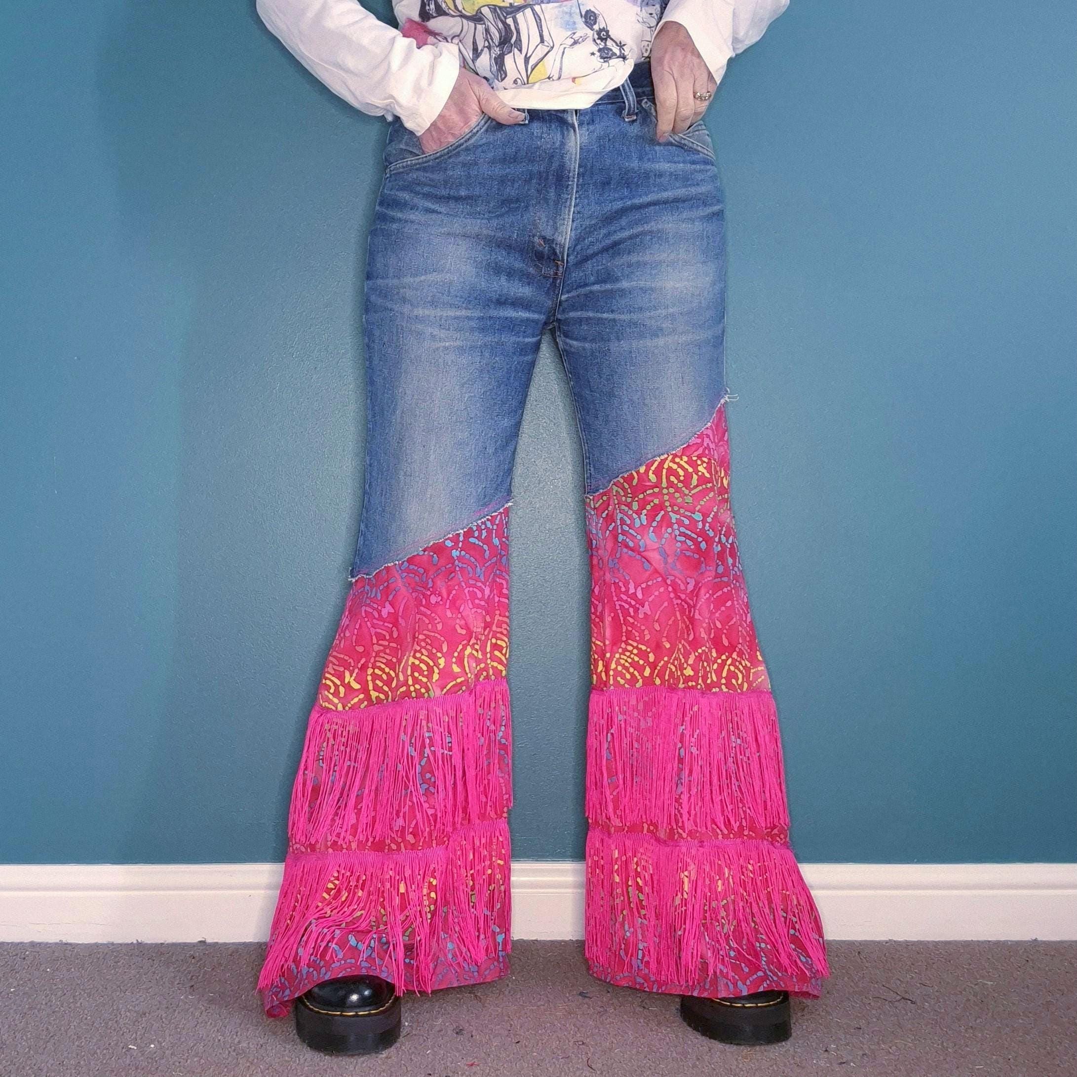 Denim Diy Bell Bottoms Pants Sewing Pattern Diy Bell Bottom Pants
