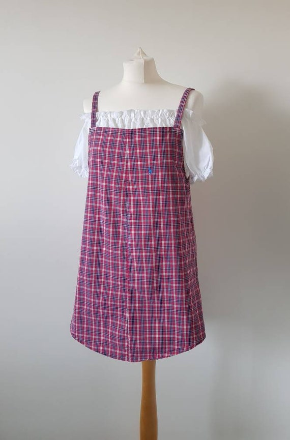 ralph lauren pinafore dress