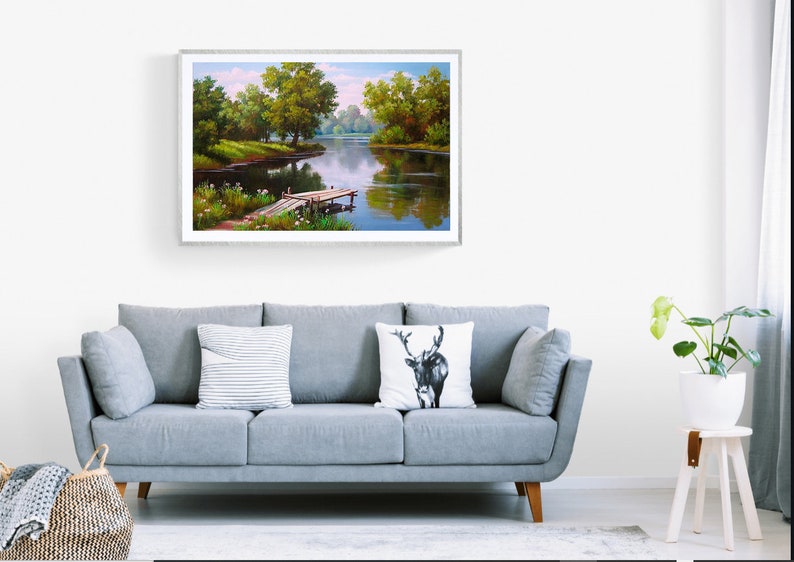 Bridge on the Pond - Etsy UK