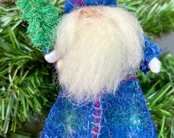 St. Nicholas Ornament Harris Tweed