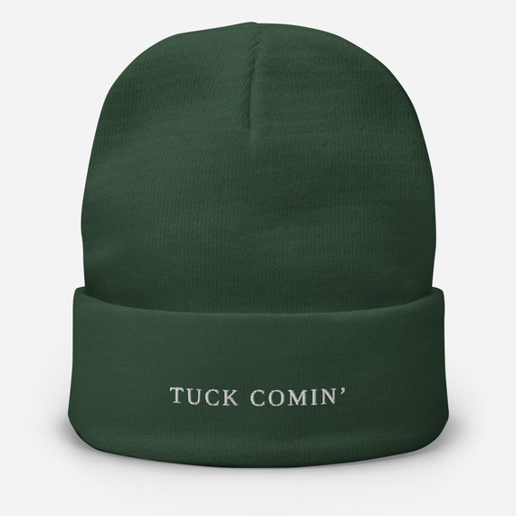 Tuck Comin MSU Spartans Beanie Hat - Etsy