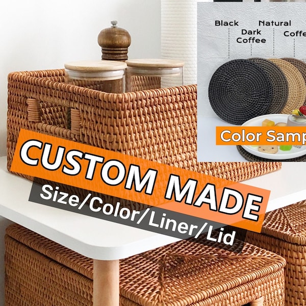 Rattan Toy Box - Etsy New Zealand
