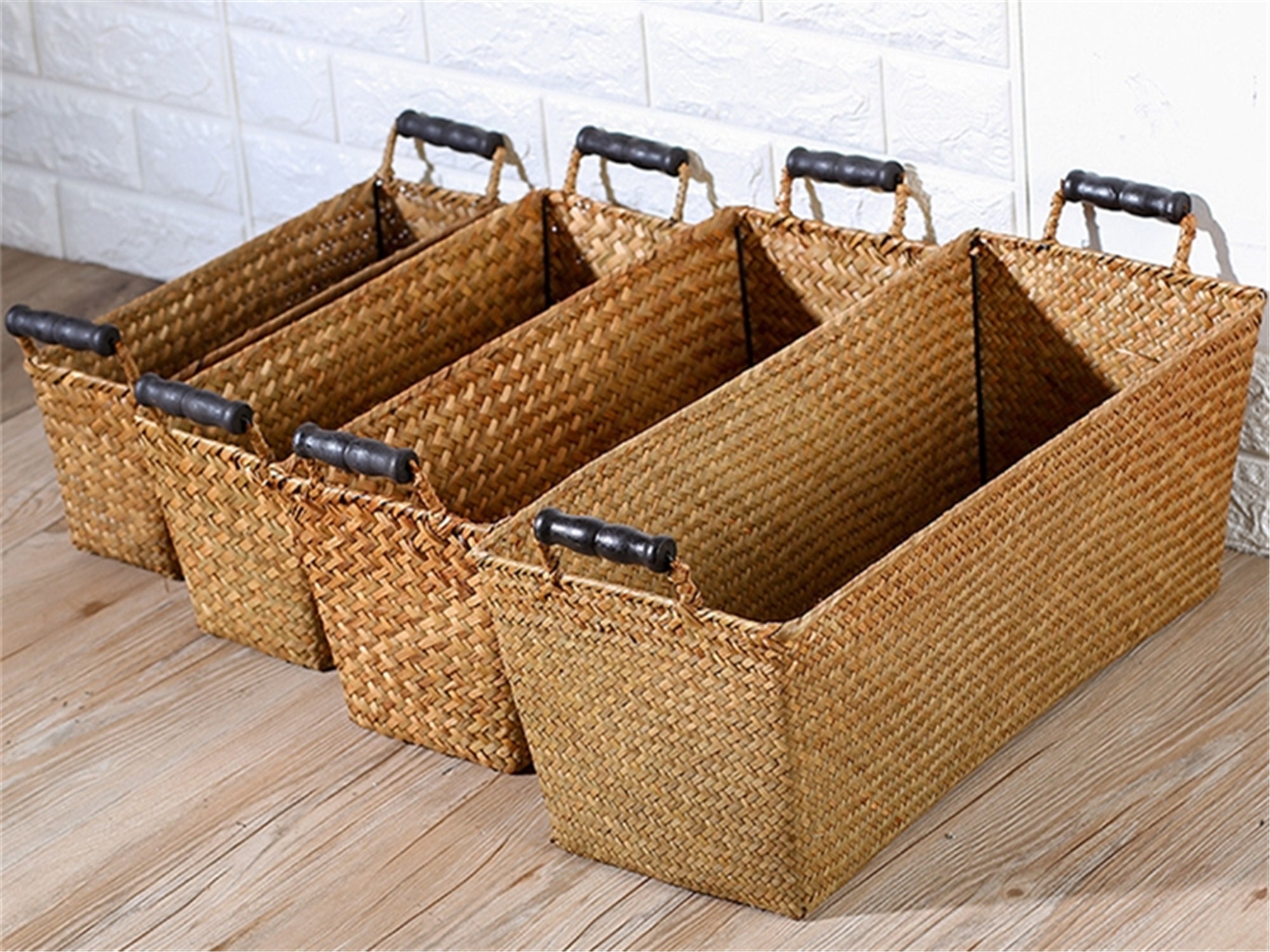 Storage Baskets Natural at Angela Dykes blog