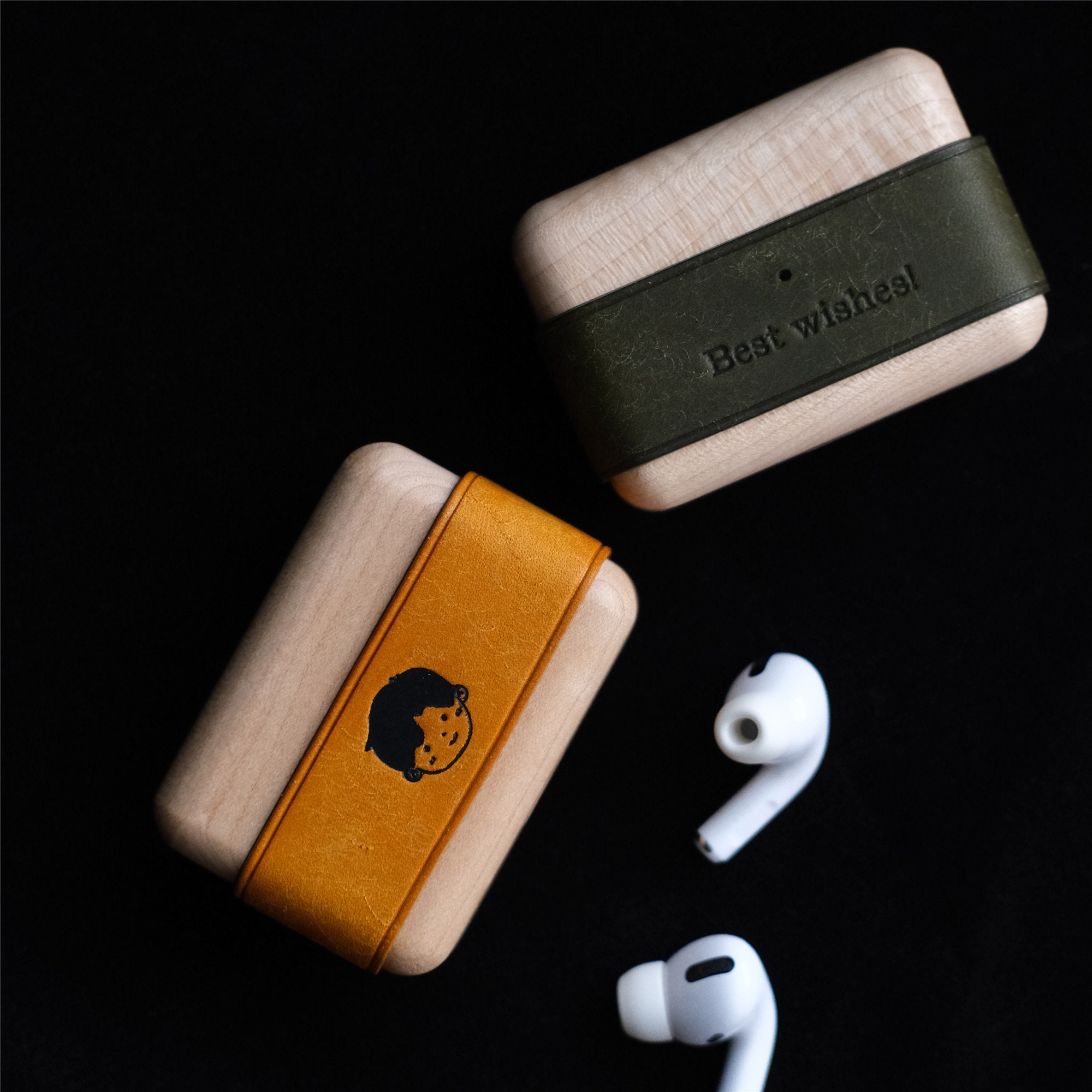 Custom Dallas Cowboys Airpods  AirPods Pro Case - Carved Wood Cowboys AirPods  Cover – Engraved In Nature