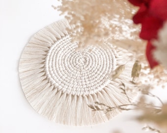 Centro de mesa de macramé