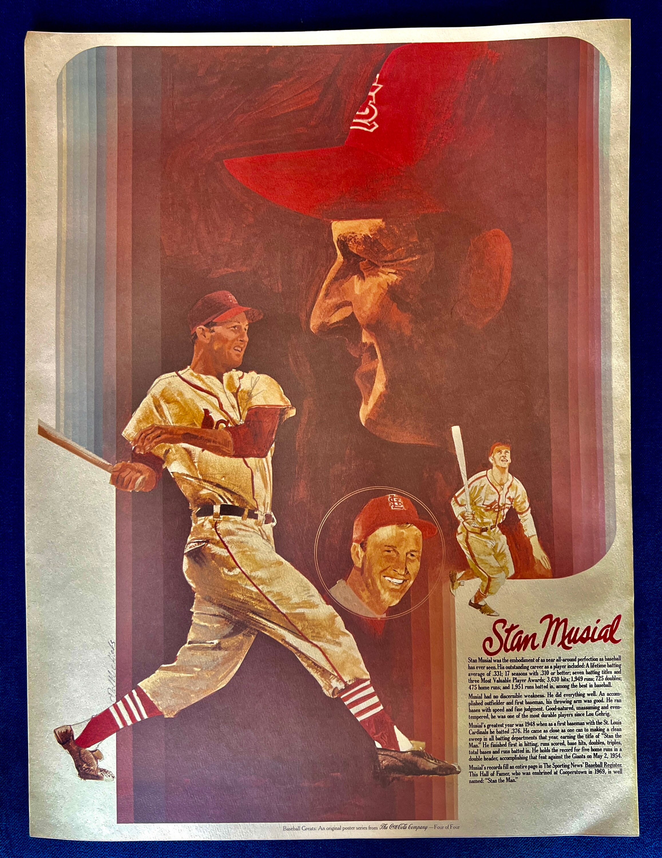 St Louis Cardinals — Vintage Reproduction Racing Posters