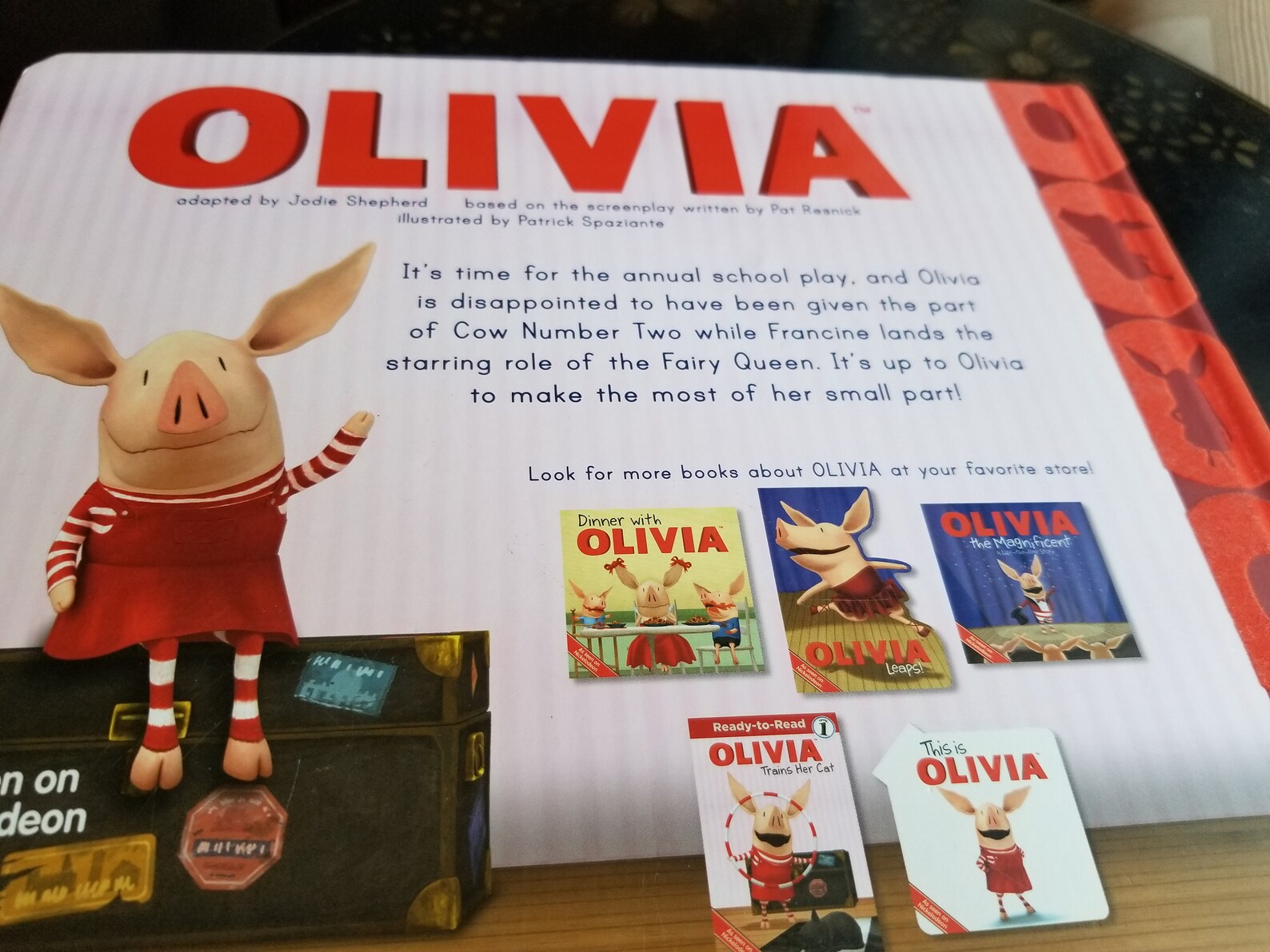 Olivia Acts Out BookSimon SpotlightOlivia board book Etsy