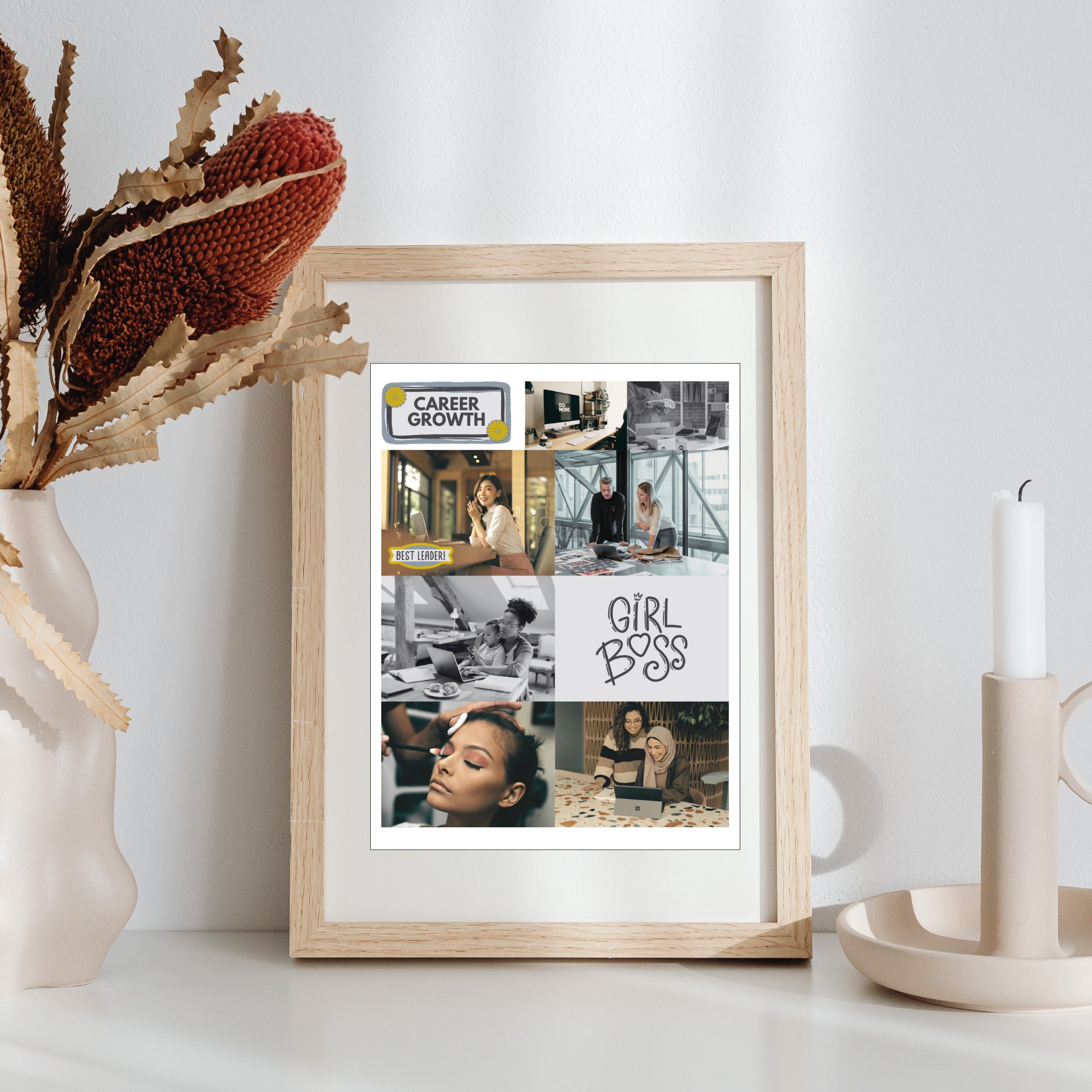 Visualize Future. DIY Vision Board 2024. Instant Download PDF. Life ...