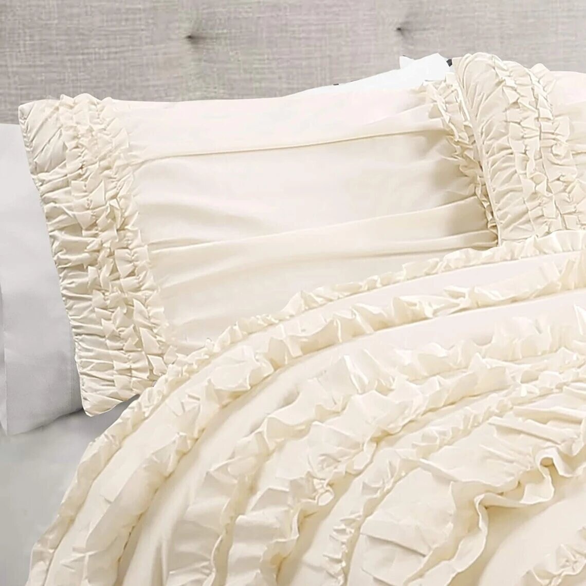 White 100 Cotton Duvet Cover Duvet Cover With Zipper Etsy