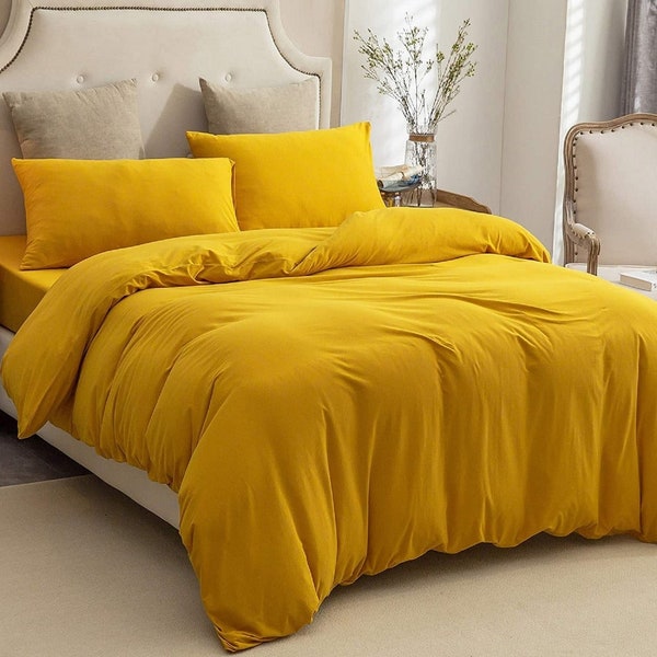 Mustard Bedding Etsy