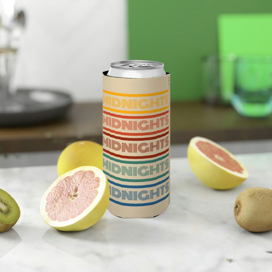 Taylor swift midnights can koozie retro etsy