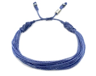 Bracelet de sensibilisation aux pervenches | Bracelet de sensibilisation au cancer Estomac Cancer gastro-intestinal de l'œsophage | Trouble de l'alimentation Boulimie Sensibilisation à l'anorexie