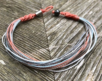 Bohemian Jewelry Anklet for Woman, Surfer Ankle Bracelet, Minimalist Anklet