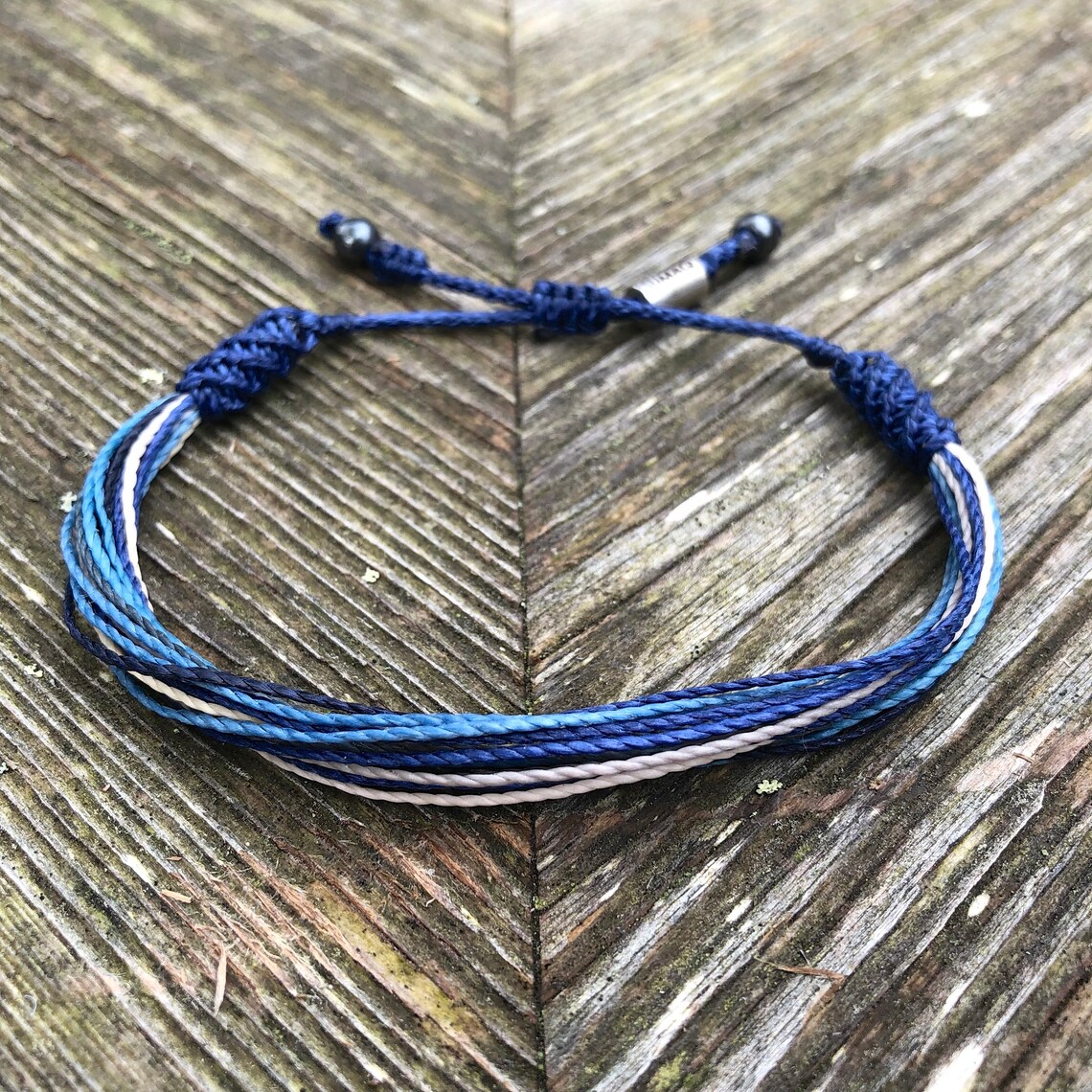 Man Surfer Bracelet Mens Blue Bracelet Mens Surf Bracelet Etsy