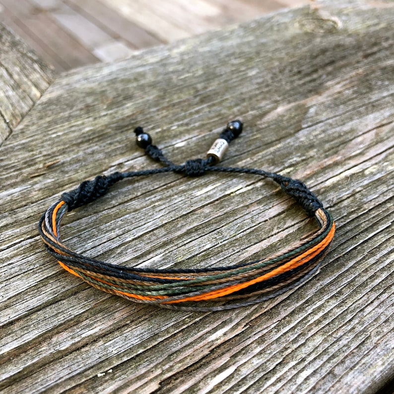 Boys Bracelet Surfer Birthday Gift for Boys String Bracelet Etsy