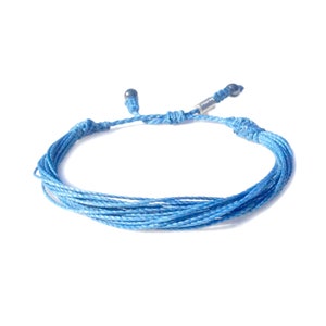Light Blue Awareness Bracelet | Prostate Cancer Bracelet | Addison Awareness Graves Disease Aware Bracelet | Cushing Syndrome Aware Jewelry