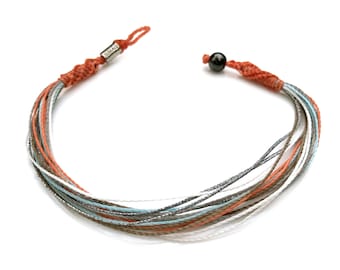 Bohemian Style Anklet for Woman | Surfer Ankle Bracelet for Woman | Custom Sized Womens String Anklets