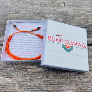 Orange Awareness Bracelet for COPD Multiple Sclerosis Leukemia Awareness | Orange String Bracelet | Leukemia Bracelet | MS Awareness Jewelry Handmade by Rumi Sumaq