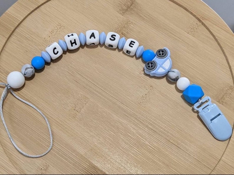 Personalized Pacifier Clip BabyShower Gift,Pacifier Clip Personalized,Baby Shower Ideas,Baby Shower Gift for Boys,Baby Shower Gift for Girls image 7