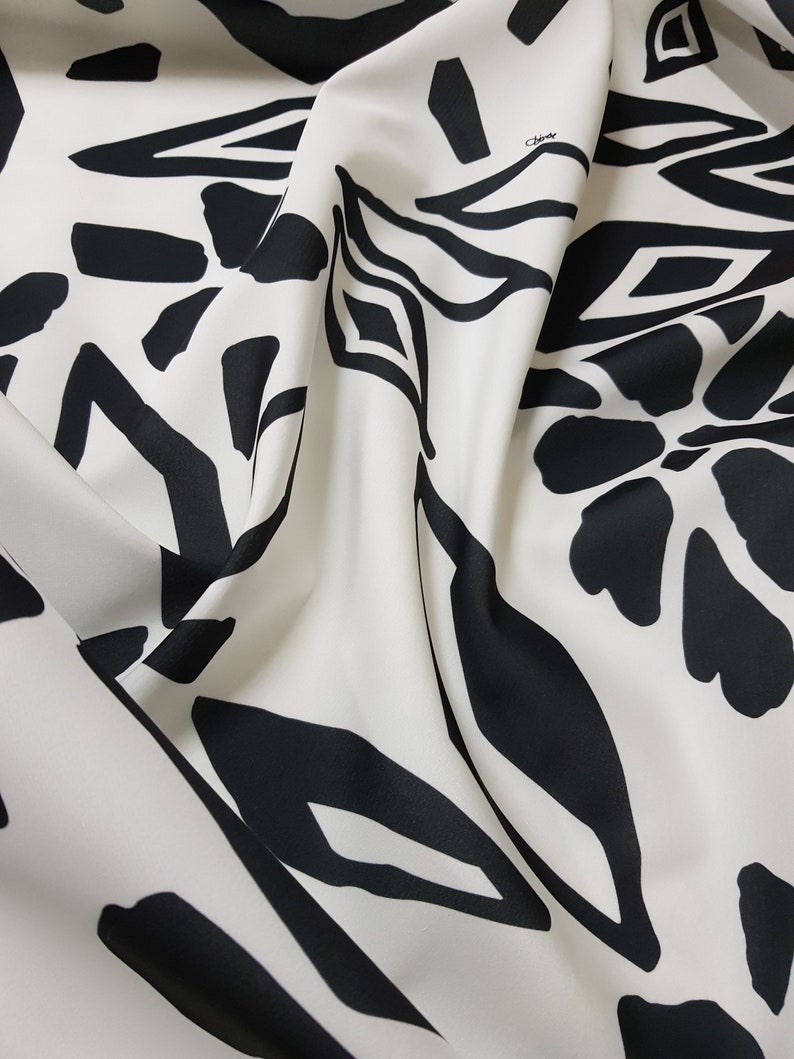Designer Print Fabric Genuine Design Poliester Fabric for - Etsy Australia