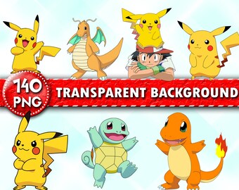 Pokemon Png Etsy