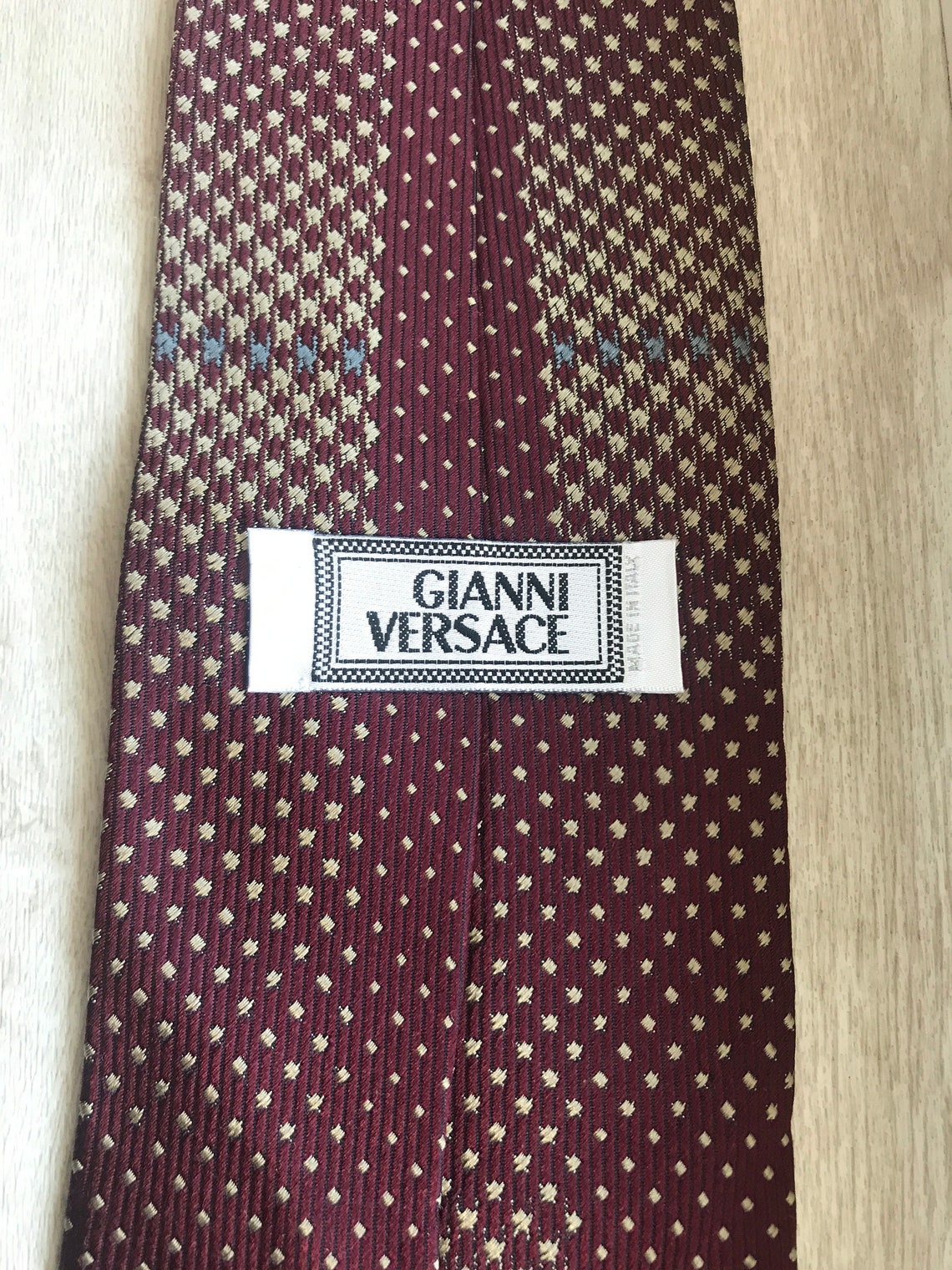 Gianni Versace Tie Luxury 100% Silk Neckties Made In Italy | Etsy