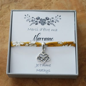 Merci d'être ma marraine - Cadeau marraine personnalisable - marraine personnalisé -  annonce grossesse bébé - annonce marraine baptême