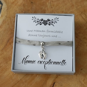 Promoted Grandma - future grandma - pregnancy announcement - baby announcement - pearl bracelet - personalized grandma gift