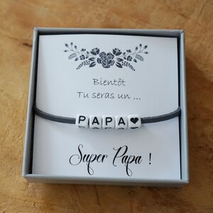 Promu papa - futur papa - annonce grossesse originale - annonce bébé papa - cadeau personnalisé papa