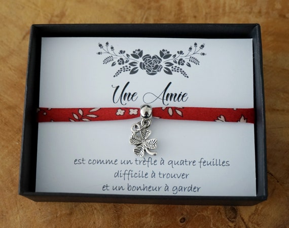 Cadeau anniversaire amie original bracelet I love my best friend